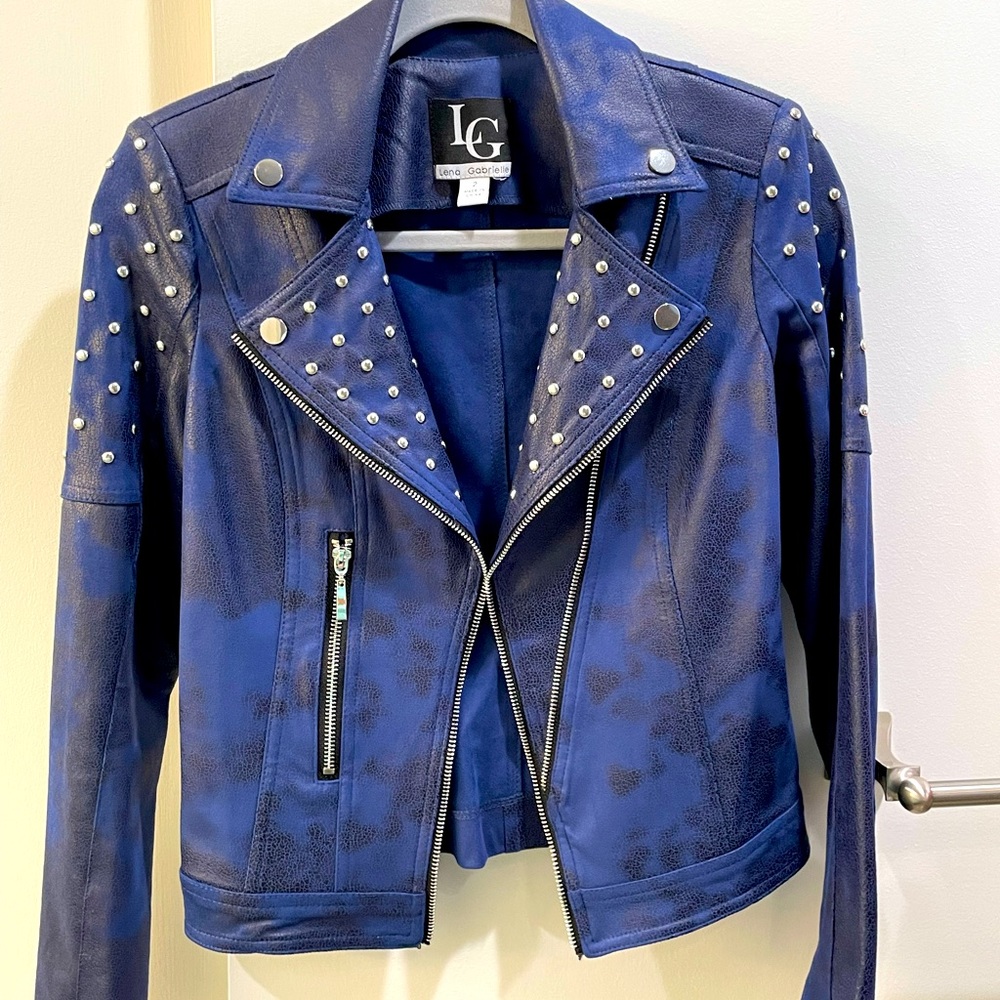Lena Gabrielle faux leather jacket